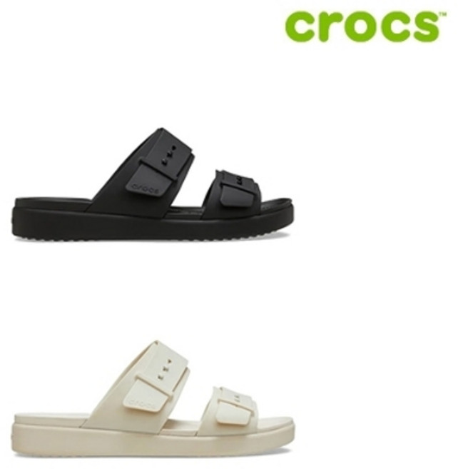 크록스 [크록스 정품] 브루클린 버클 로우 여성샌들 211215 2종 택1