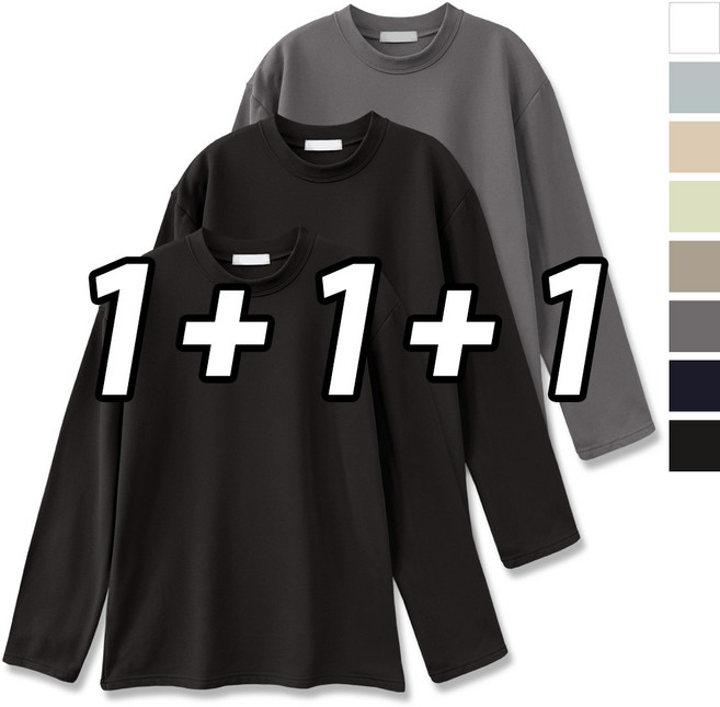 3장세트 남녀공용 리버풀 기모 엠보 긴팔 티셔츠 롱슬리브 (SCC5643PT)
