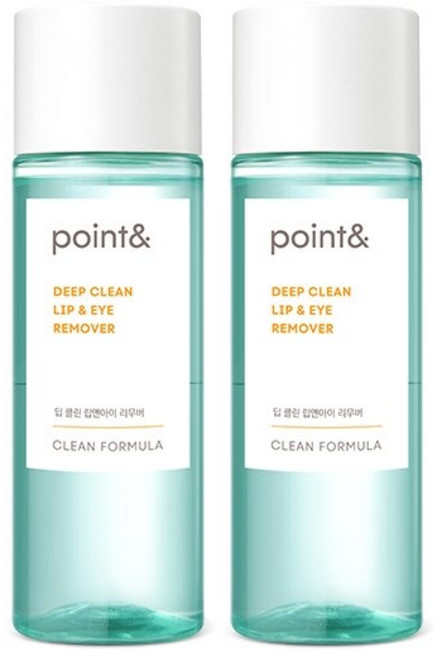 포인트앤 딥클린 립앤아이 리무버 150ml 1+1 총 2개