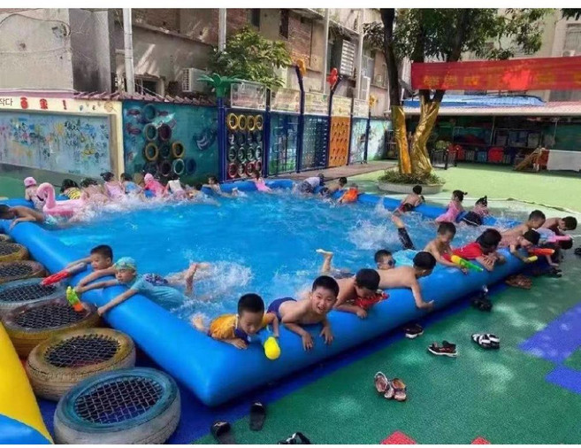 굿밸류 대형 수영장 풀장 에어바운스 야외 간이 물놀이, 2x3x0.3m 연못, 1개