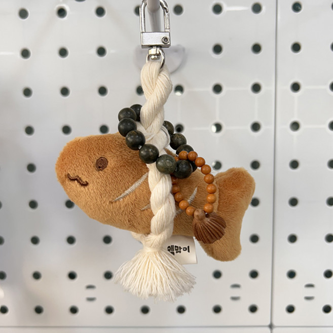 2026년 새해 행운 액막이 인형 키링 차량용 개업 집들이 선물, 1개, 염주명태액막이