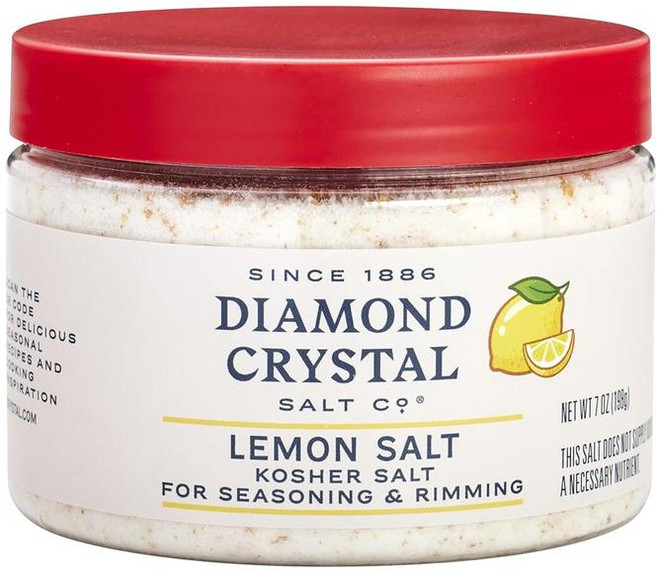 Diamond Crystal Salt Co 레몬 코셔 소금, 1개, 198g