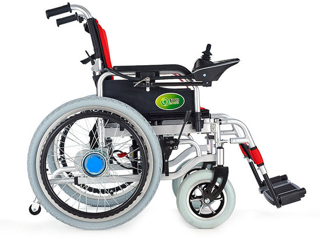 Hi 휴대용 접이식 전동 체어 노인 노약자 성인 나드리용 전기 경량 체어, 1개