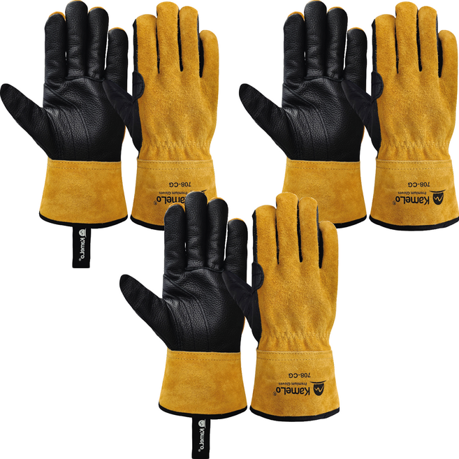 카멜로 찔림방지 안전장갑 양손세트 708-CG, 3세트