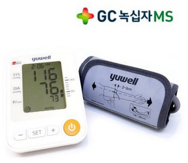 GC녹십자MS 자동 전자 혈압계, YE650A, 1개