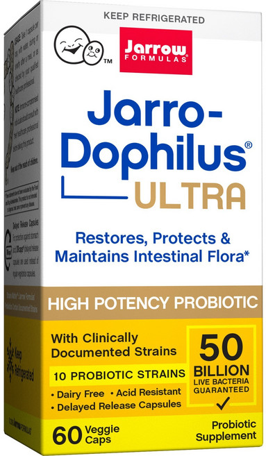 Jarrow FORMULAS 賈羅公式 500億益生菌素食膠囊, 60顆, 1罐