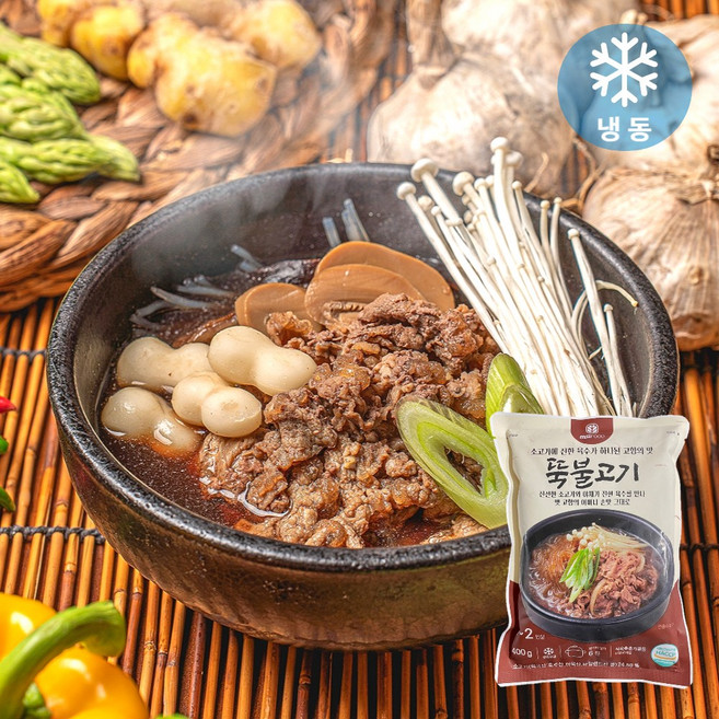 엠에스푸드 뚝불고기 뚝배기 불고기 뚝불 400g 소불고기 냉동국밥, 7개