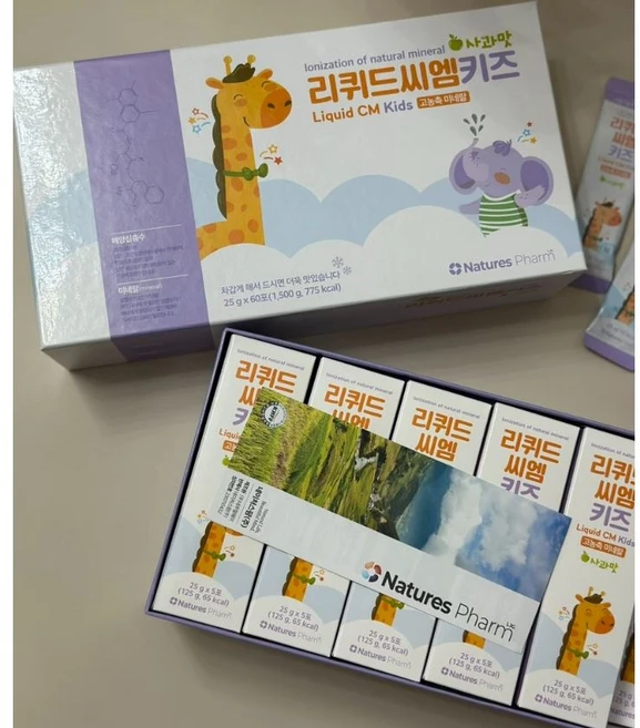 리퀴드씨엠키즈 어린이 고농축 미네랄 맛있는 영양음료, 1개, 1500g - 쿠팡