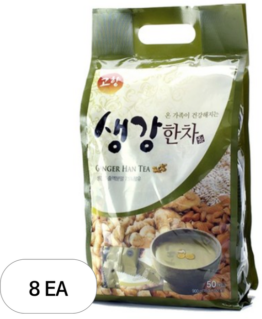 거상 한차 생강한차, 18g, 50개입, 8개