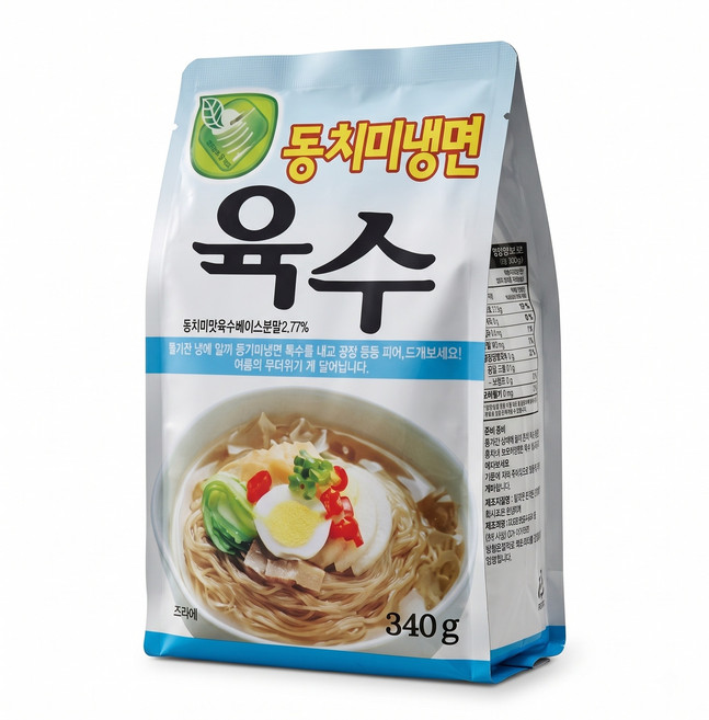 냉면육수 엄지 동치미 실온육수 냉면 육수 340g X30개 국물, 30개
