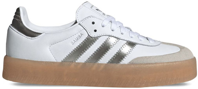 아디다스 삼바 메탈릭 스트라이프 스니커즈