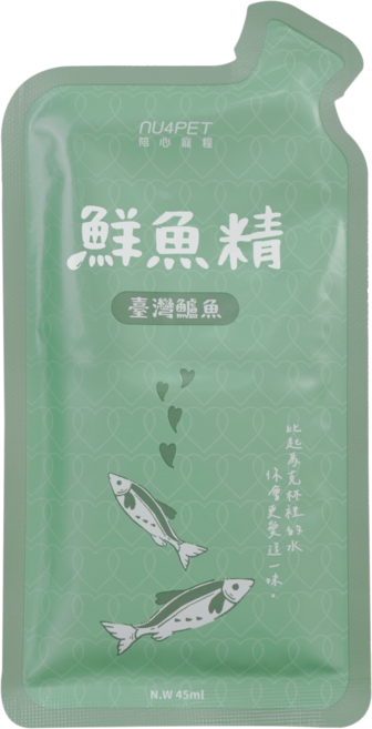 Nu4pet 陪心寵糧 慢熬咕咕湯 鮮三精 補水 食補 寵物雞精 犬貓通用, 1個, 45ml