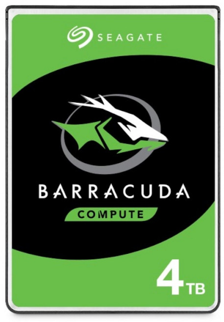 [SEAGATE] BARRACUDA HDD 4TB ST4000LM024 노트북용 (2.5HDD/ SATA3/ 5400rpm/ 128MB/ SMR/ 15mm)
