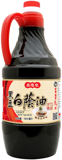 高慶泉 黑豆白蔭油, 1個, 1.6L
