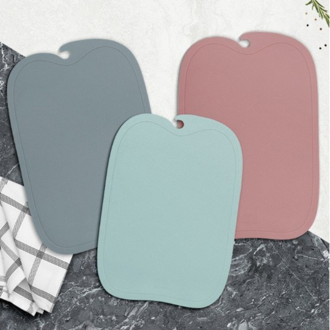 애플TPU도마 김치 칼집안나는 꽂이 고기 생선 위생 주방 미니, 1개, 민트