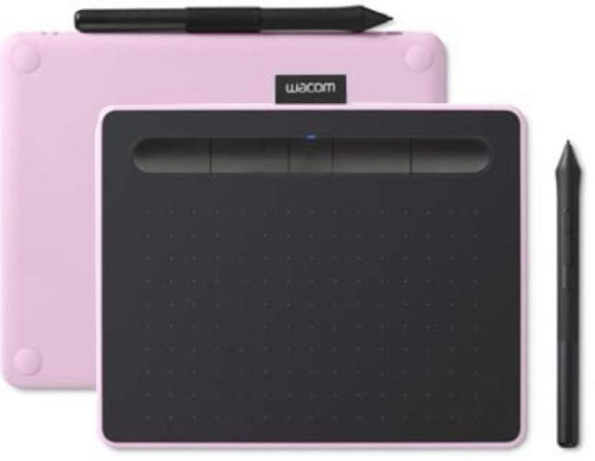 와콤 Intuos Small 무선 베리 핑크 CTL-4100WLP0