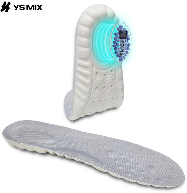 YSMIX 충격흡수 압력분산 평발 아치 운동화 등산화 에어폼 플러스 쿠션 깔창