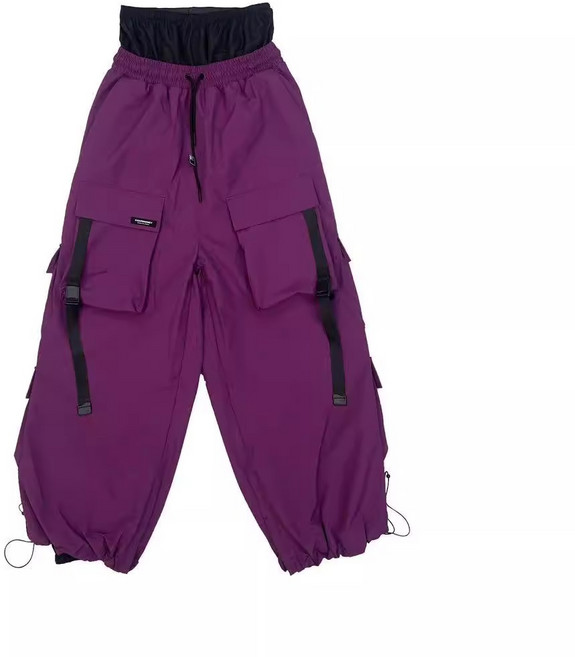 핑크바울몰 남자 스키장룩 스키복 보드복 자켓 팬츠 방수 방한 스포티한, 1개, 퍼플 바지 스노우 스커트 포함