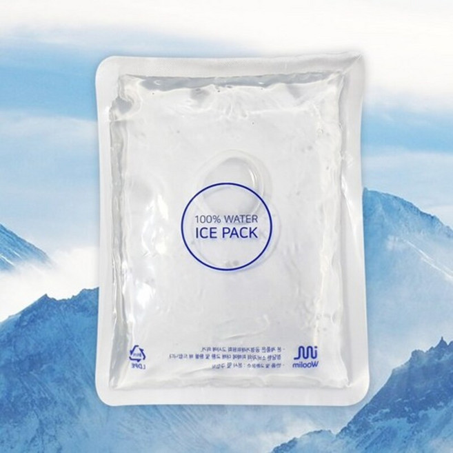 [공감몰] 단독구매불가 아이스팩 추가구매 (1번 구매시 아이스팩 2개 추가), 1개