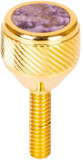 색소폰 넥 나사 135 헤비 바이 KGUMusic 알토 테너 소프라노 바리톤 색소폰을 위한 YMH 켈워스 안티구아 뷔페 셀머 TS44 (생황동 차로이트), Charoite, 998 Silver Brushed, 1개