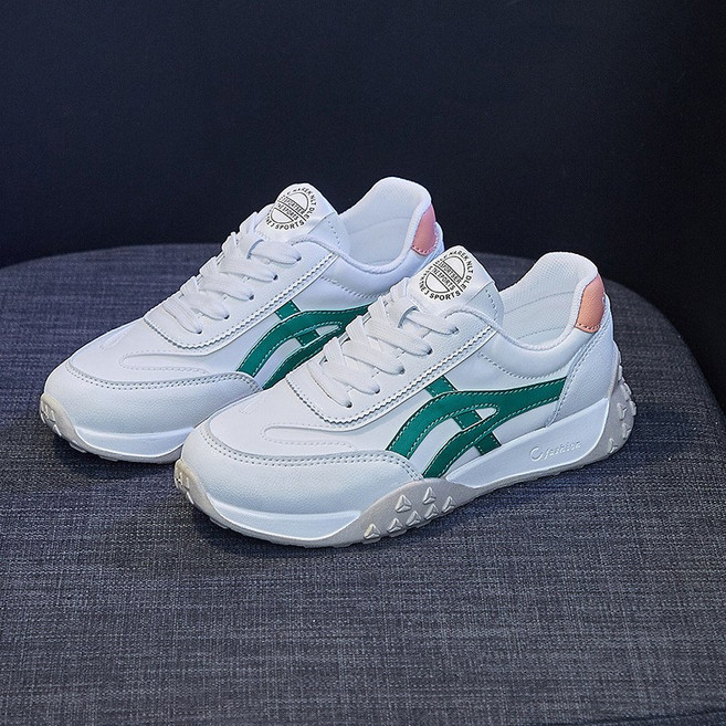 【35-40碼】防滑運動鞋 現貨隔日達 小白鞋 女 旅遊鞋 德訓鞋 學生跑步鞋 時尚休閒 舒適透氣 軟底鞋