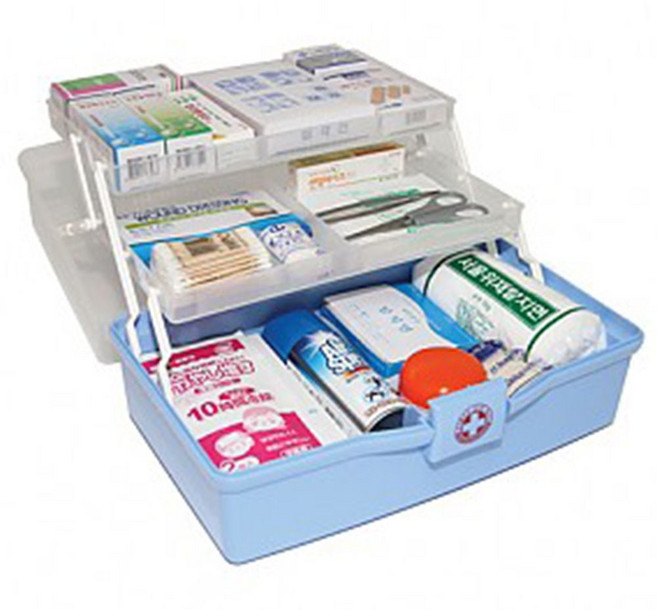 내용물19종 응급한상황 언제나 구급함 일진 응급키트 재난대비 kal+7527Se