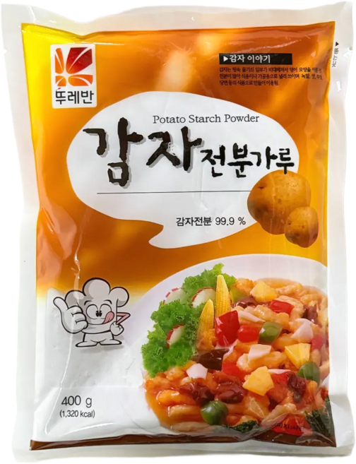 뚜레반 감자 전분가루 400g X 3개