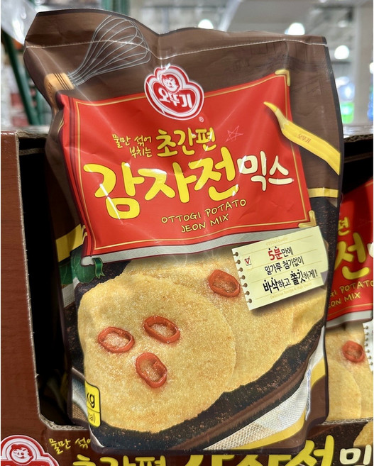 오뚜기 초간편 감자전 믹스, 1.2kg, 2개