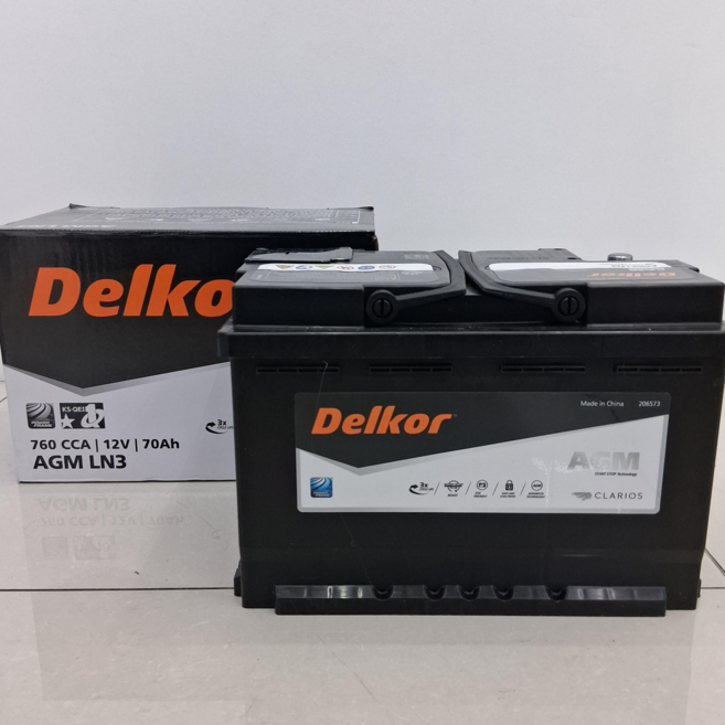 델코 AGM70-DIN LN3 자동차 차량용 배터리 트레일블레이저 코나 소나타 토레스 티볼리 K5 K7 QM6 공구 무료 대여 폐전지반납, 1개, 공구대여O/기존배터리 반납
