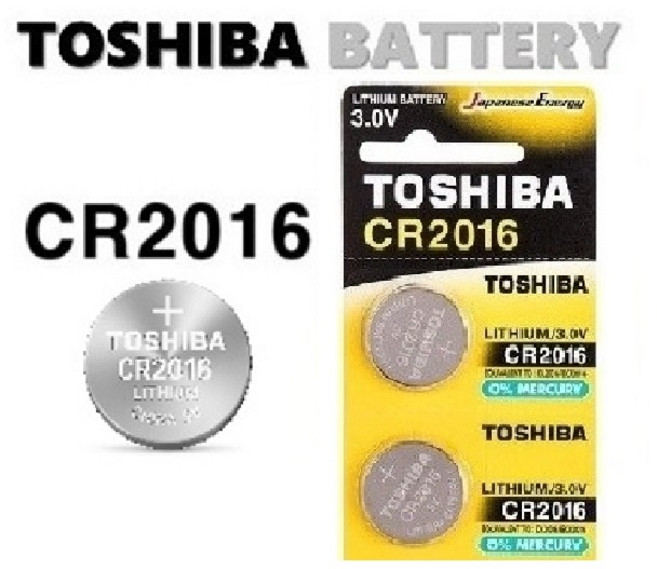 [일반우편발송] 도시바 CR2016 리튬건전지 3V 리모컨전지