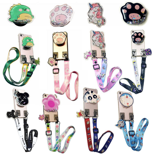 갤럭시S26 SM-S942N 폰그립톡 거치대 스트랩 목걸이 젤리 실리콘 휴대폰 케이스