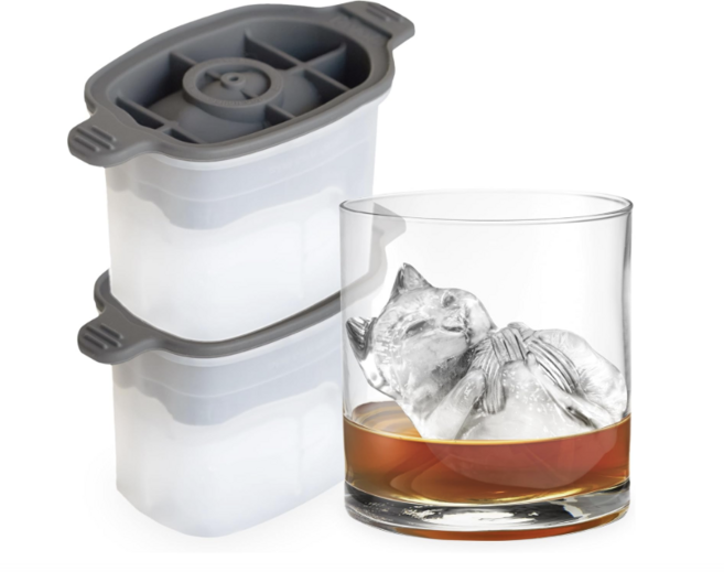 Tovolo 토볼로 아이스 큐브트레이 아이스 몰드, 1세트, 고양이