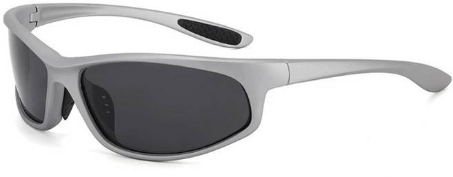 어반카디오 초경량 제니 러닝 선글라스 런닝 방풍 편광 스포츠 안경, 솔라핏 러닝 선글라스, 그레이, 1개