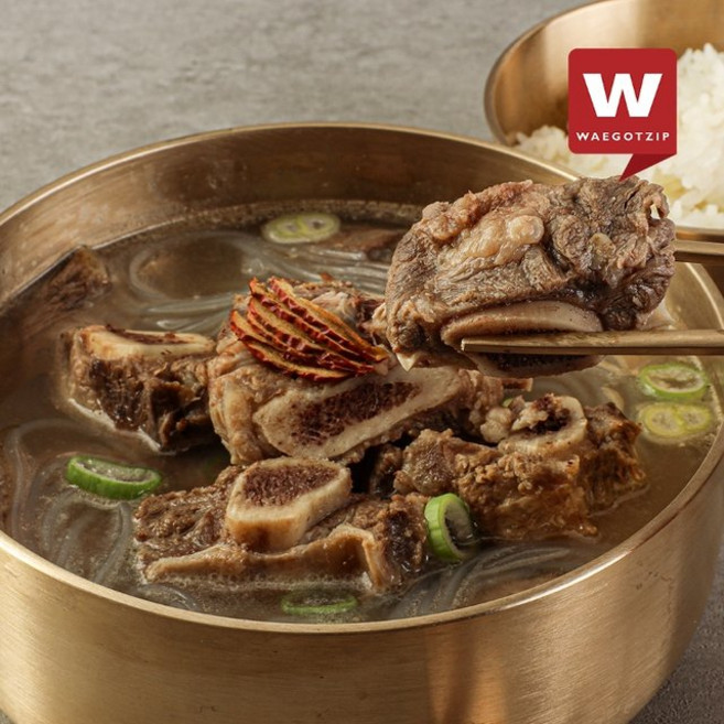 [외갓집] 진심 갈비탕 650g X 4팩, 4개