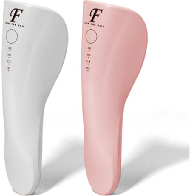 프롬더네일 페어리램프 가큐어 무선 네일램프 큐어링, O19 / 화이트, 1개