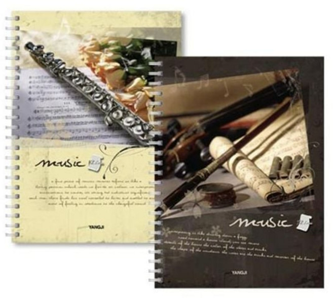 양지 음악노트 대4호 12줄 YSN0806 권(1개입)jsy6+5xJT