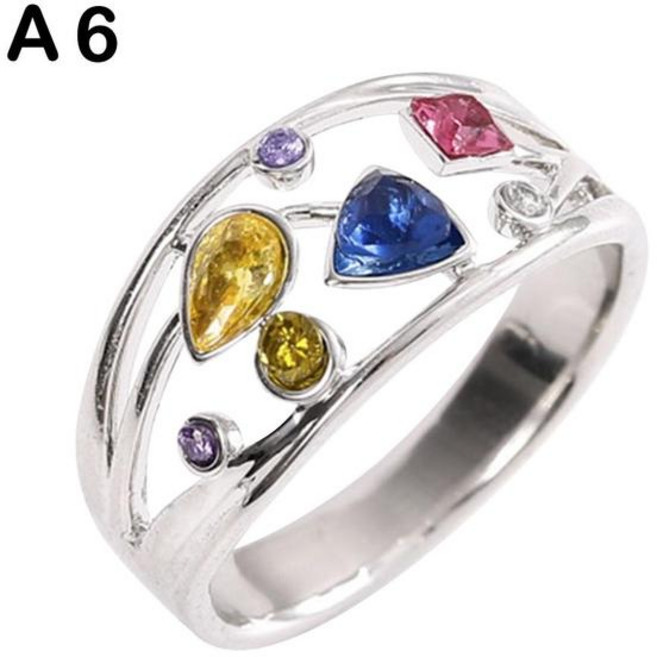 다이어트반지 운동없이 다이어트 건강한 다이어트 살빼기 반지 다이어트링 크리스탈 체중 감소 크리스탈 자기 호환