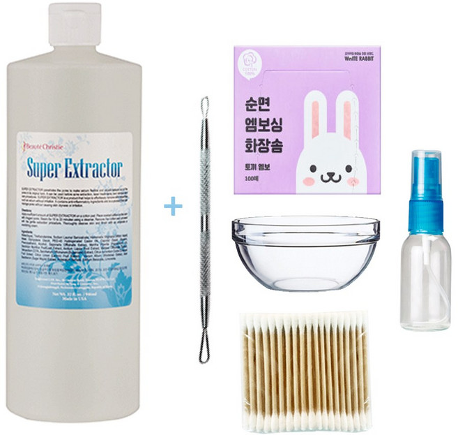 슈퍼엑스로션 ( 슈퍼익스트랙터 ) 350ml + 5종사은품 증정 - 보떼 크리스티에 / 피지연화제 / 블랙헤드제거 / 코피지 녹이기, 1개
