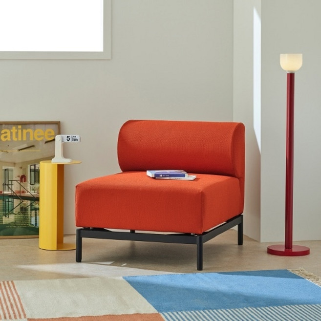 한샘 레이어드 패브릭 소파 암리스 (8종/택1), 아이보리/화이트(C), 패브릭 색상 / 프레임 색상:아이보리/화이트(C)