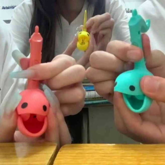 미니오토마톤 올챙이 악기 프레스 컨트롤 음악악기 총3개, 총3개 1세트(색상랜덤), 1개