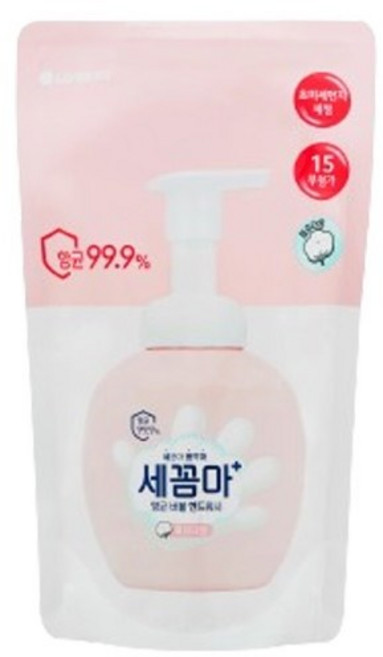 온더바디 세균아꼼짝마 리필 200ml 파우더향 핸드워시, 1개