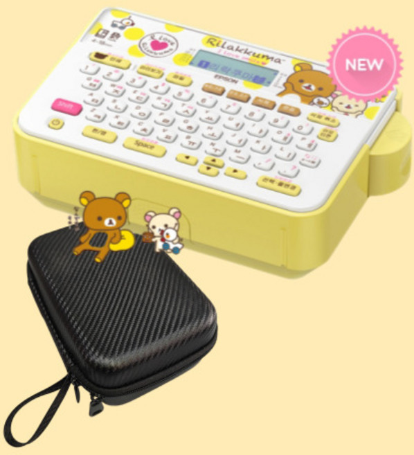 엡손 LW-H200RK50 리락쿠마 라벨프린터+전용파우치+샘플라벨+건전지, 1개, LW-H200RK