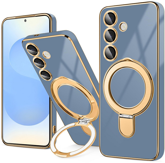 헤미션 갤럭시 S26/S25 시리즈 카메라 보호 맥세이프 거치대 케이스 렌즈 완전보호