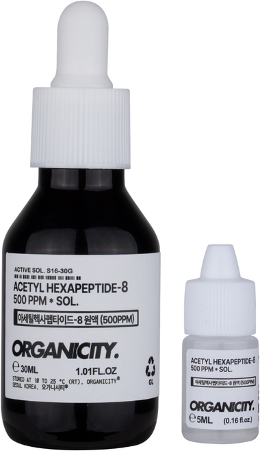 OGC 아세틸헥사펩타이드-8 원액 주름 탄력 앰플, 1개, 30ml