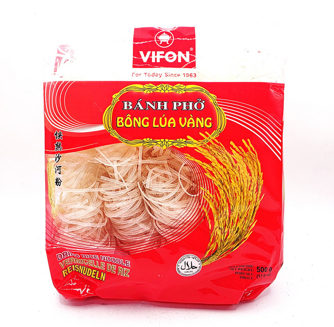 비폰 반포 건면 베트남 쌀국수 BANH PHO BONG LUA VANG, 1개, 500g