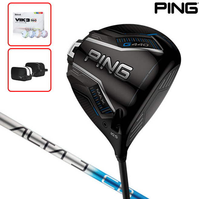 [2종 사은품 증정] 삼양인터내셔날 핑 G440 MAX 드라이버 (ALTA J CB BL), 10.5도 S