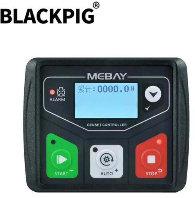 DC30D Mebay 발전기 컨트롤러 패널 소형 디젤 발전기 엔진 시작 정지 제어 모듈 USB 프로그래밍 가능 인터