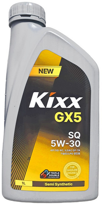 KIXX 킥스 GX5 SQ 5w 30 합성엔진오일 1L / GS칼텍스, 5W-30, 1개