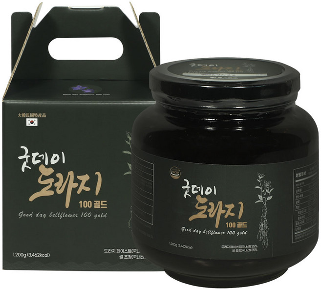 굿데이 100 골드 도라지청, 1개, 1개입, 1200g, 1.2kg