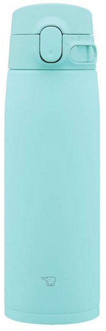 象印 ZOJIRUSHI 不銹鋼真空保溫保冷瓶 SM-VA60/VA72 保溫杯 600ml/720ml 一體式杯蓋, 薄荷藍(600ml), 1個